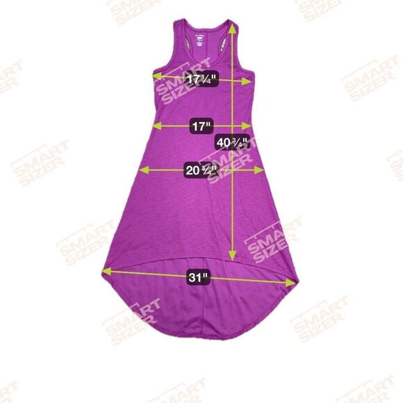 Reel Legends Womens Freeline Racerback Hi-Low Tank Dresses Lot 2 Purple Blue M - Picture 6 of 7
